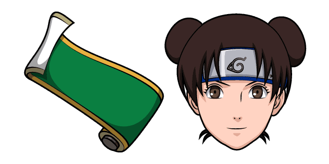 Naruto Tenten and Scroll