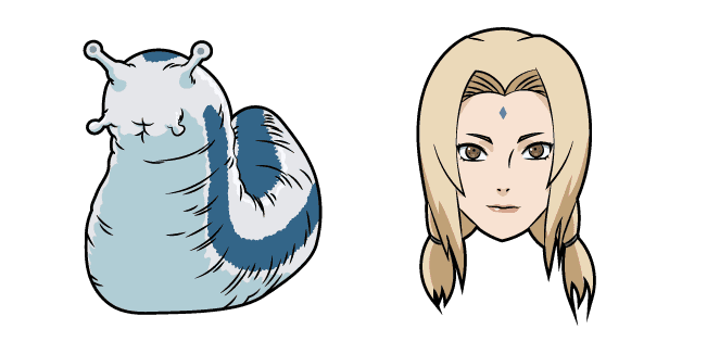 Naruto Tsunade and Katsuyu