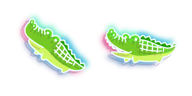 Neon Crocodile