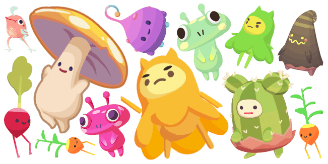 Ooblets cursor collection