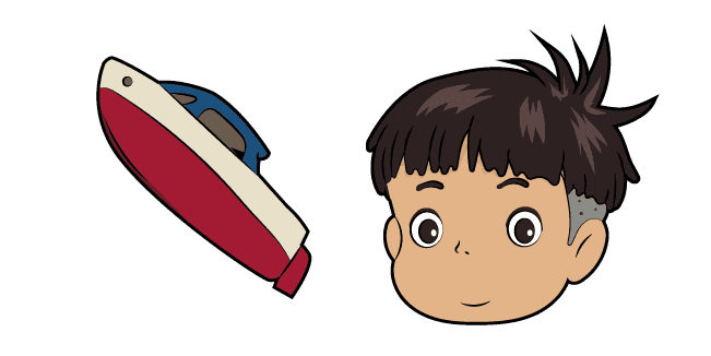 Ponyo Sōsuke and Boat