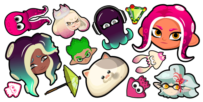 Splatoon cursor collection