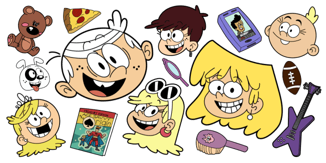 The Loud House cursor collection