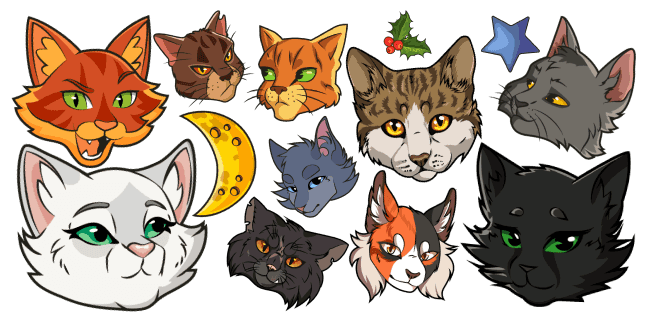 Warrior Cats cursor collection