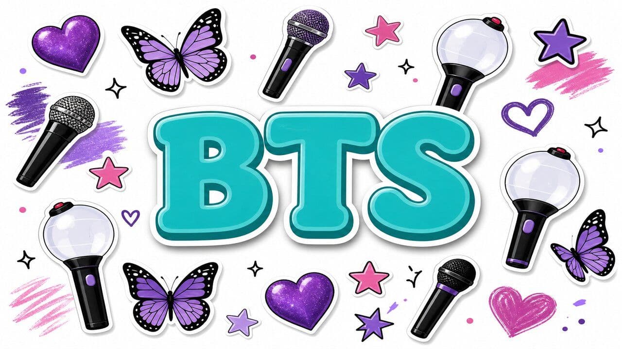 Фон колекції BTS Mix Packs