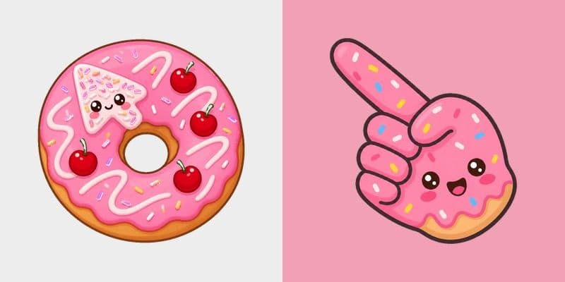 Cherry Donut