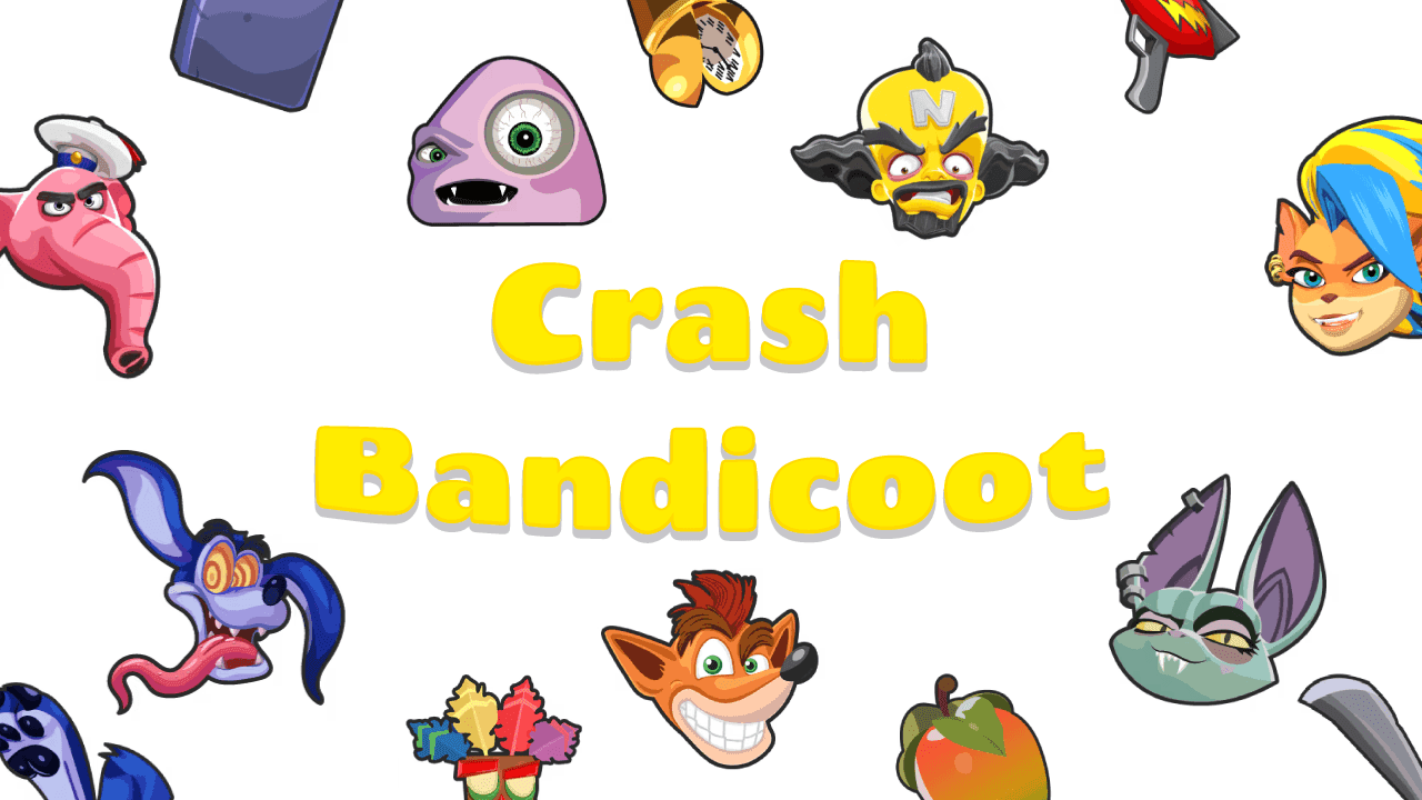 Фон колекції Crash Bandicoot