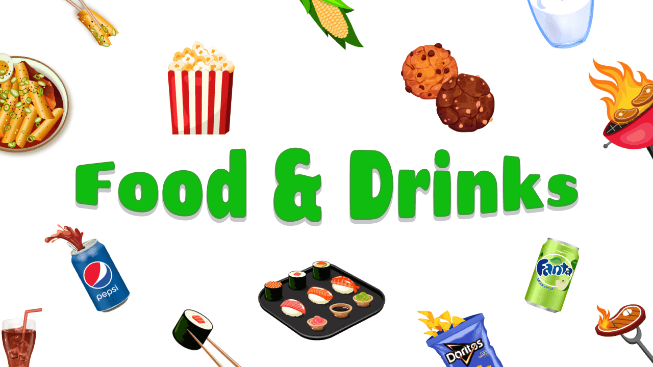 Фон колекції Food & Drinks