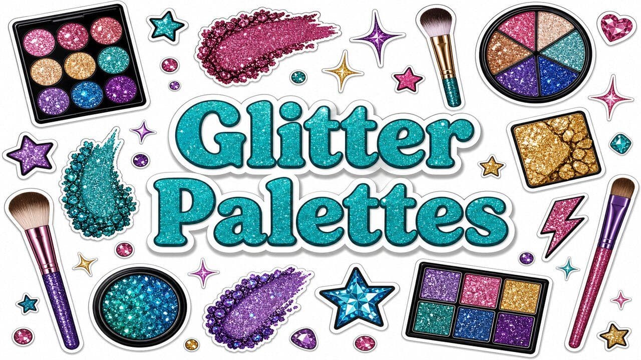 Фон колекції Glitter Palettes