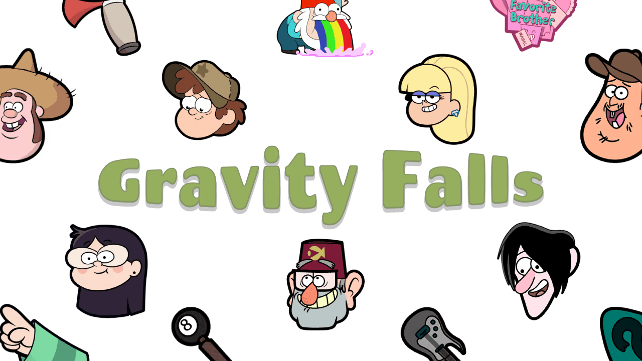 Фон колекції Gravity Falls
