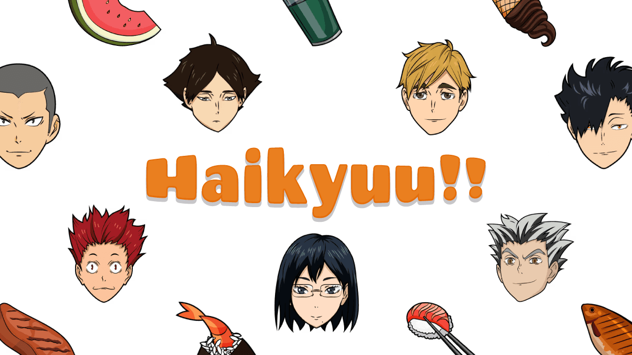 Фон колекції Haikyuu!!