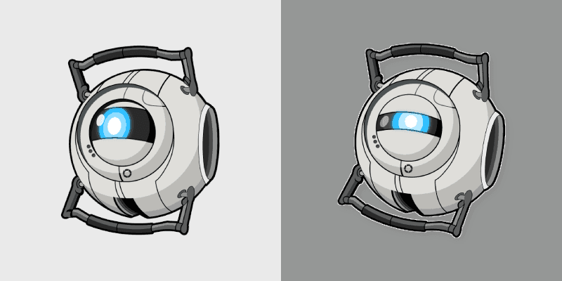 Custom Cursor Pack - Portal Wheatley