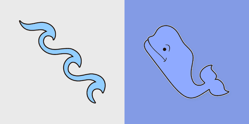 Oceanic Whale Cute Mouse Cursor Pack