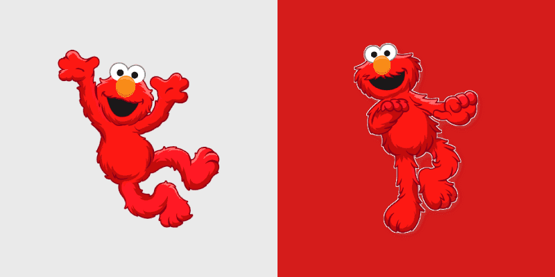 Elmo Moon Dancing