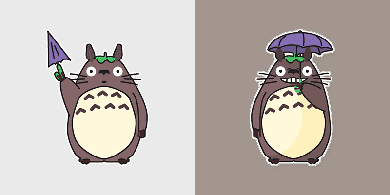 Totoro Custom Cursor Pack