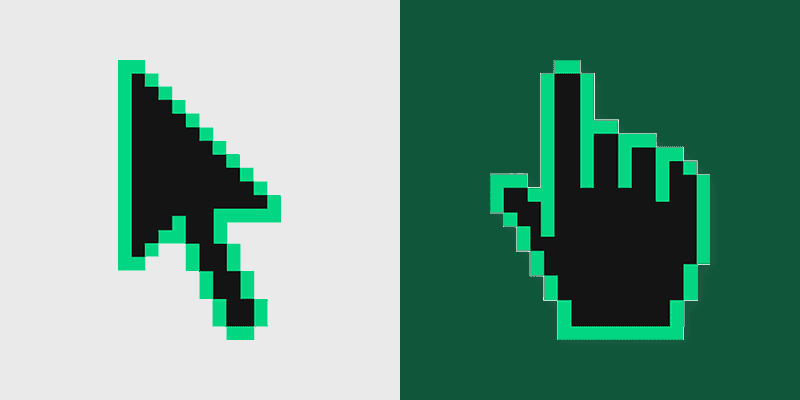 Pixel Cursor Delight