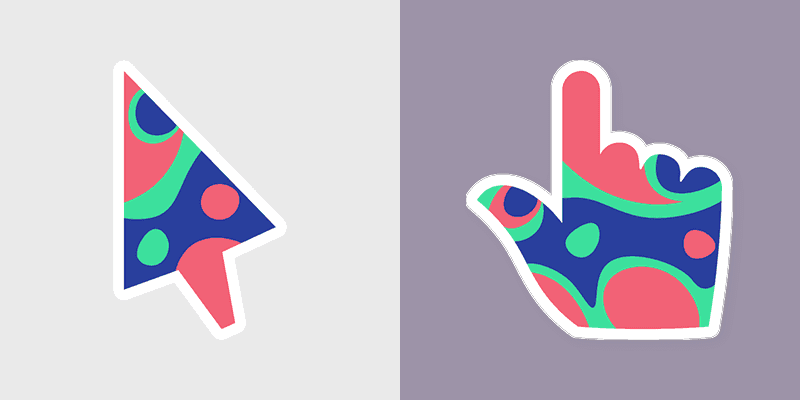 Colorful Custom Cursor Pack