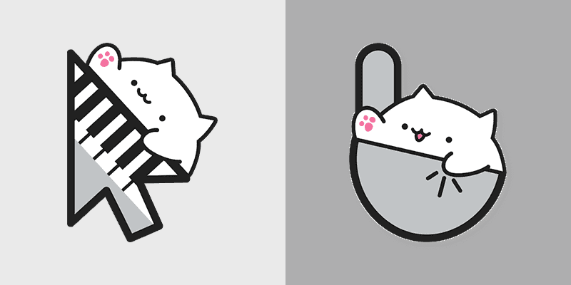 Cute Cursor Pack - Bongo Cat Delight