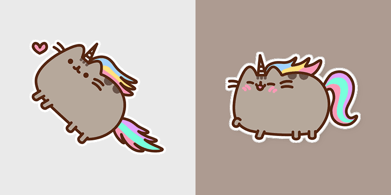 Pusheenicorn Rainbow