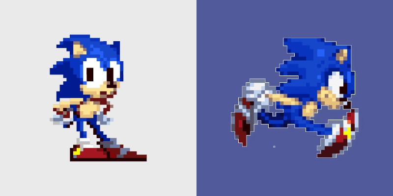 Sonic Pixel Cursor Pack