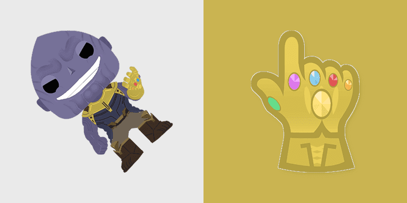 Mighty Thanos Cursor Pack