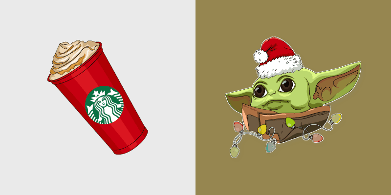 Christmas Baby Yoda