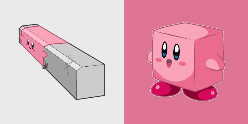 Cute Kirby Cursor Pack