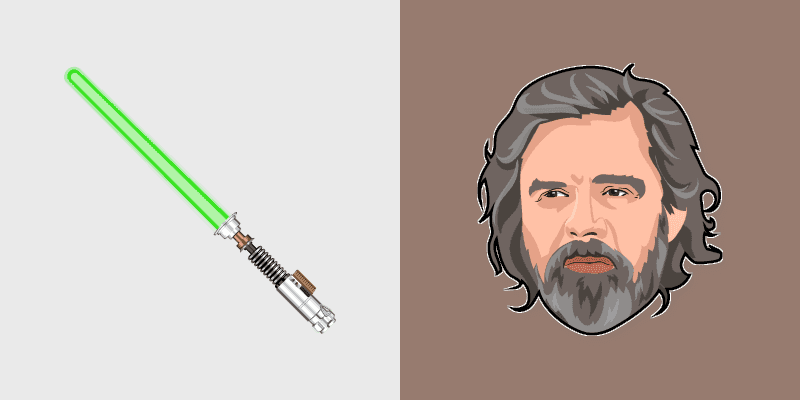 Luke Green Lightsaber