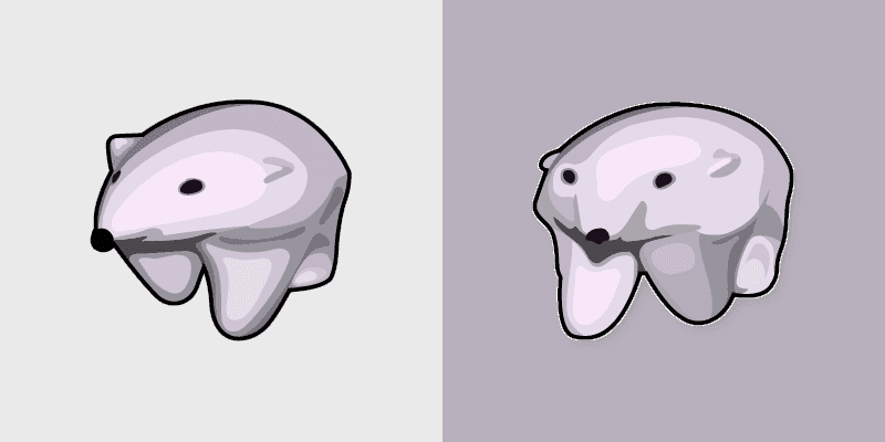 Cute Cursor Pack - Polar Bear GIF