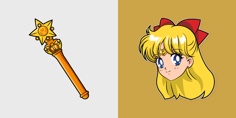 Sailor Moon Cute Venus Custom Cursor