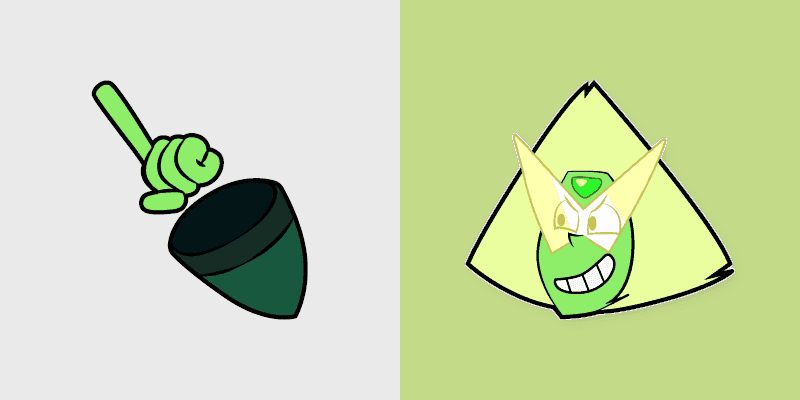 Steven Universe Peridot Cute Cursor