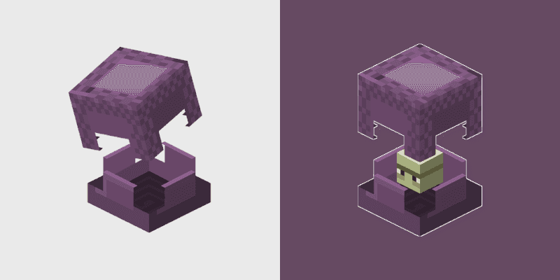 Custom Cursor Pack for Minecraft - Shulker Edition