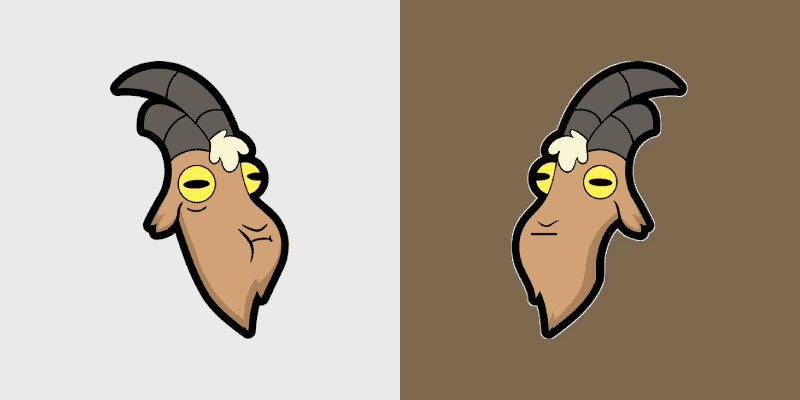 Cute Forest Goat Cursor Pack