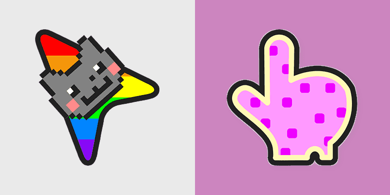 Cute Nyan Cat Cursor Pack