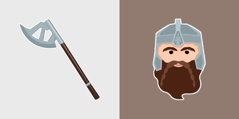 Lord of the Rings Gimli Custom Cursor Pack