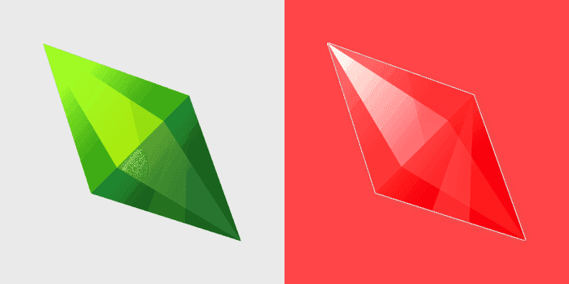 Plumbob Playful Mouse Cursor Pack