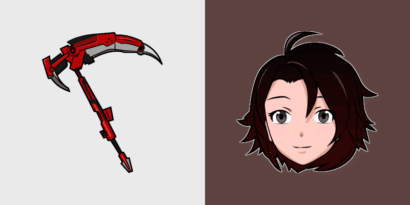 Ruby Rose Custom Cursor - RWBY