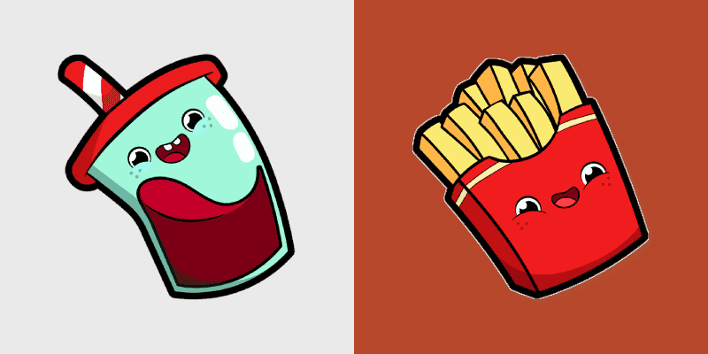 Soft Drink and Fries