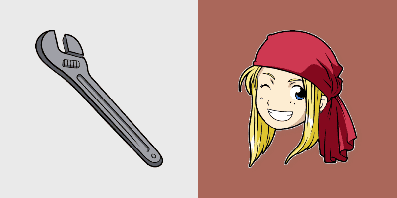 Cute Cursor Winry Rockbell Pack