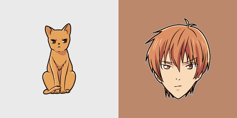 Custom Cute Cursor Pack - Kyo Sohma