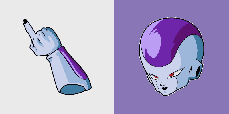 Frieza's Cute Custom Cursor Pack