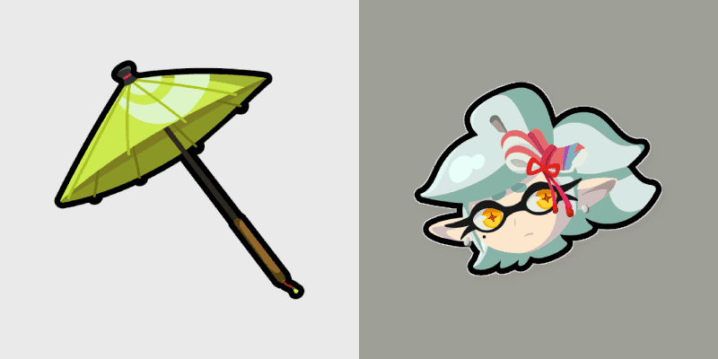 Custom Cursor Pack - Splatoon Marie