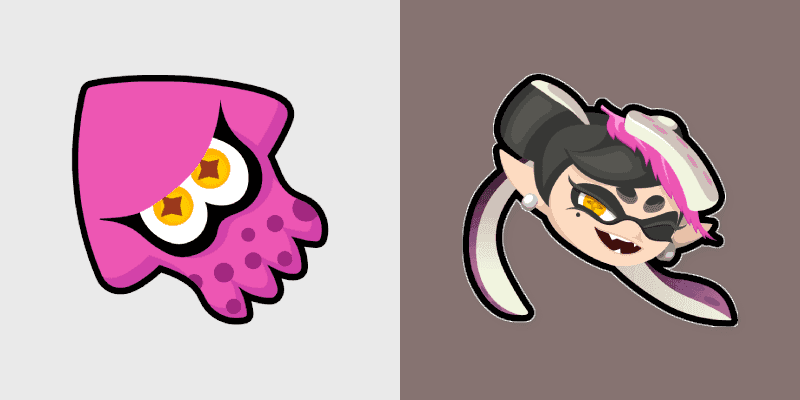 Splatoon 2 Cute Callie Custom Cursor Pack