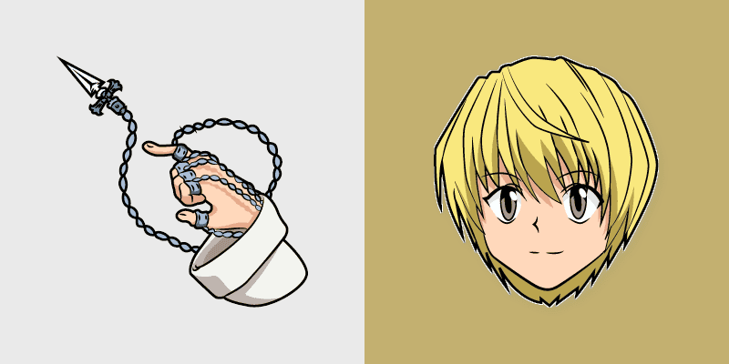 Custom Cursor Kurapika from Hunter x Hunter