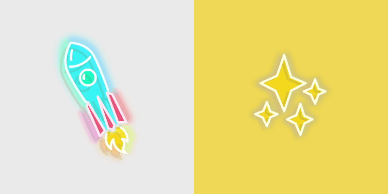 Neon Neon Cursor Pack