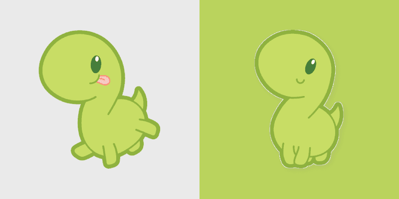 Cute Cursor Dinosaur Pack