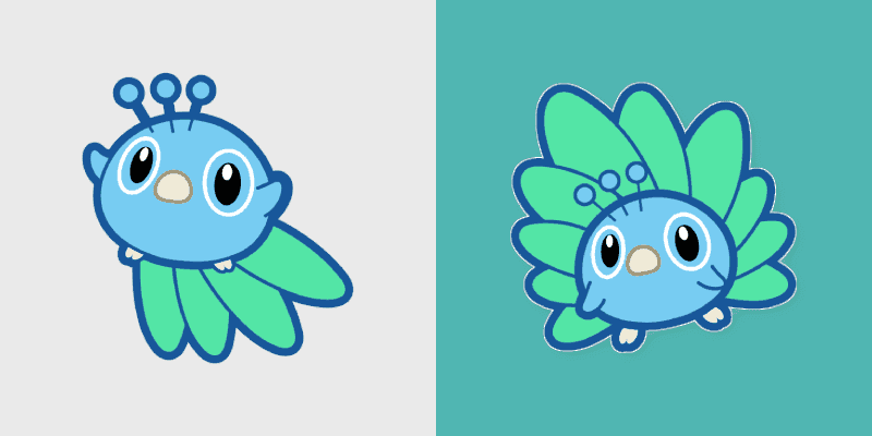 Adorable Peacock