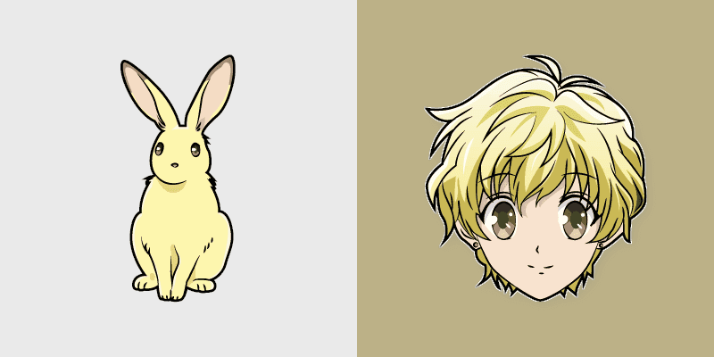 Momiji Sohma Cute Cursor Pack