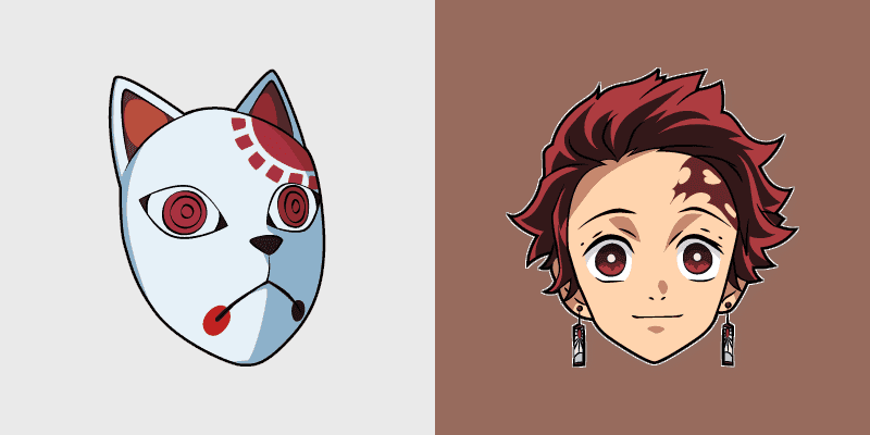 Custom Cursor Tanjiro Kamado