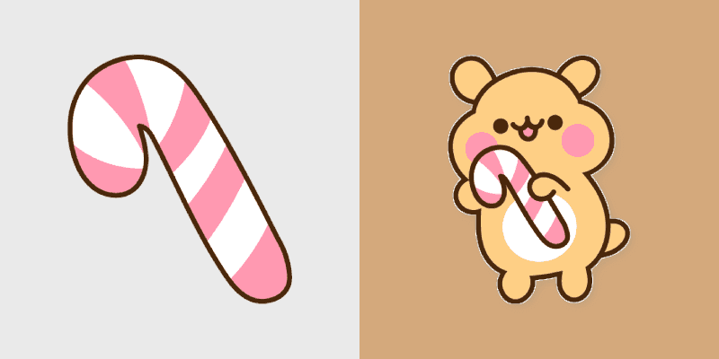 Cute Cursor Pack - Custom Cheek and Holiday Sweets